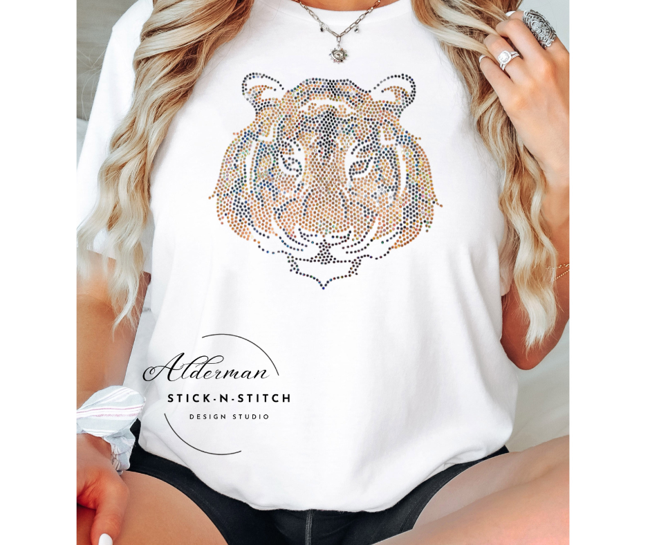 Spangle Tiger Head