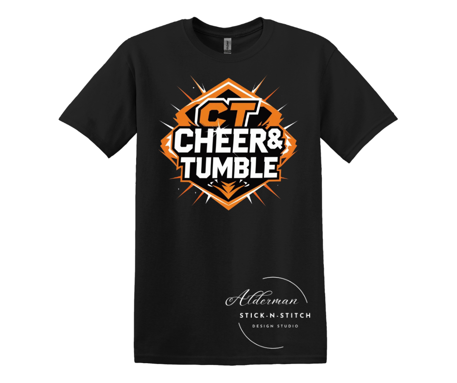 Clinton Tiger Cheer & Tumble Logo