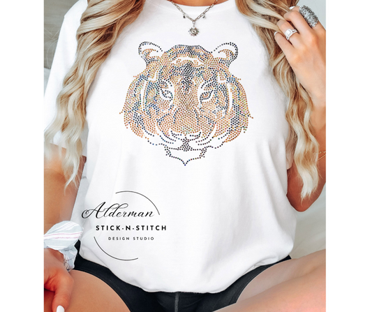 Spangle Tiger Head
